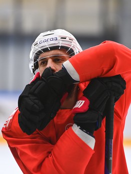 Тренировка «Авангарда» в Омске