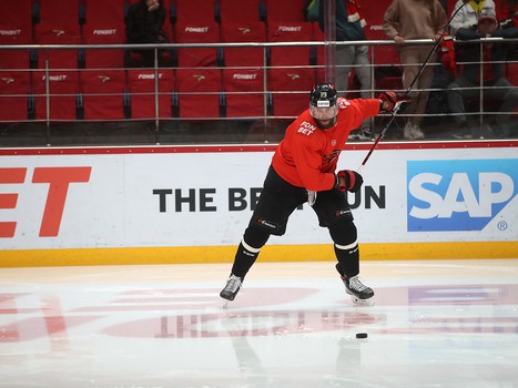 Открытая тренировка «Авангарда» перед домашними матчами финала Кубка Гагарина