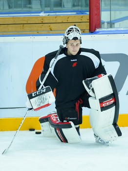 Раскатка "Авангарда" перед матчем с "Салаватом Юлаевым"