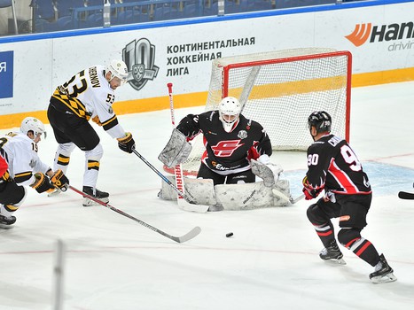 21.02.2018. Серия товарищеских матчей. "Авангард" - "Северсталь" 0:2