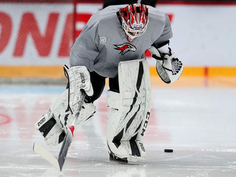 Раскатка «Авангарда» перед матчем с «Амуром»