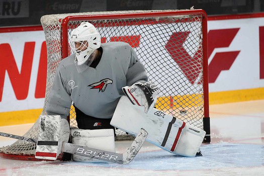 Раскатка «Авангарда» перед матчем с «Сибирью»