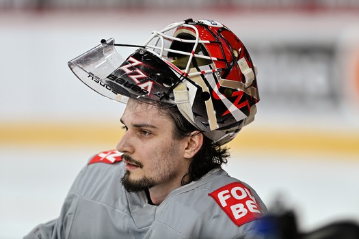 Тренировка «Авангарда» перед матчем в Екатеринбурге