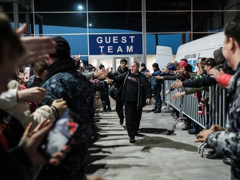 Выезд омских болельщиков в Астану на пятый матч серии «Барыс» - «Авангард»