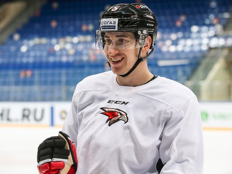 Первая тренировка Богдана Якимова в «Авангарде»