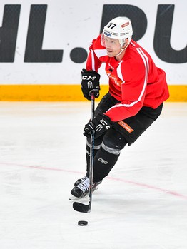 Тренировка "Авангарда" перед отправлением в Магнитогорск