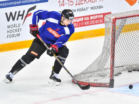 Раскатка "Авангарда" перед матчем с "Йокеритом"