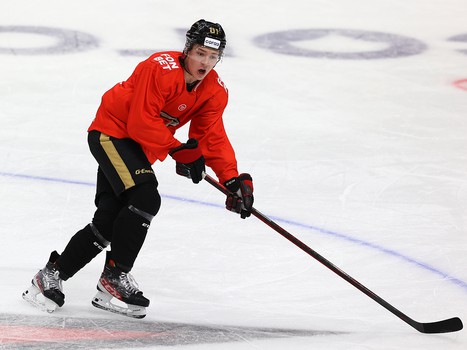 Раскатка «Авангарда» перед матчем со «Спартаком»