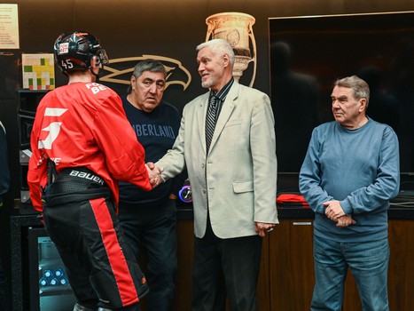 Ветераны клуба на G-Drive Арене