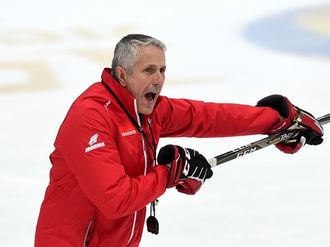 Раскатка "Авангарда" перед матчем с "Ак Барсом"