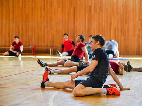 Открытая тренировка "Авангарда" для СМИ