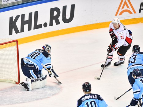 07.12.2016. "Сибирь" - "Авангард" 1:3