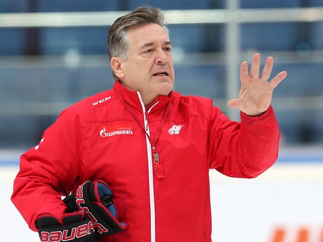 Раскатка «Авангарда» перед матчем с «Адмиралом»