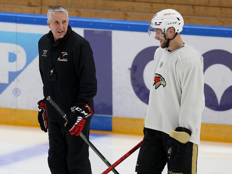 Раскатка «Авангарда» перед выездным матчем с ЦСКА