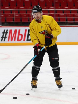 Открытая тренировка «Авангарда» для прессы и болельщиков