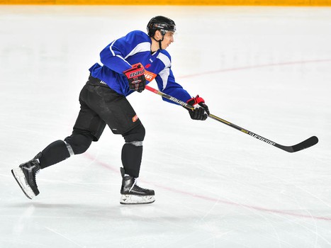 Раскатка "Авангарда" перед матчем с "Салаватом Юлаевым"