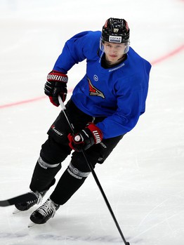 Раскатка «Авангарда» перед матчем с «Ак Барсом»