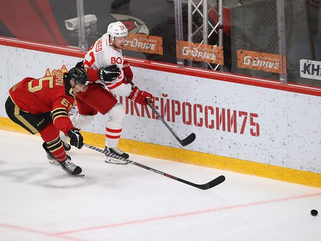 17.02.2022. Товарищеский матч. «Авангард» - «Спартак» 3:5