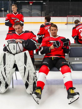 Фотографирование команды перед стартом сезона 2019/20