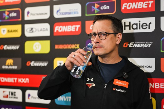 Открытая тренировка «Авангарда» для СМИ