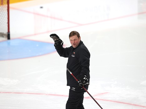 Тренировка «Авангарда» в Балашихе