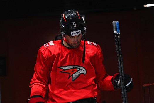 Тренировка «Авангарда» в Омске