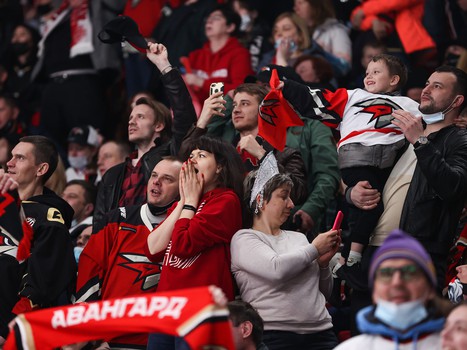 24.04.2021. Финал Кубка Гагарина, 4 матч. «Авангард» - ЦСКА 4:3 ОТ