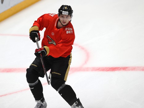 Тренировка «Авангарда» в Балашихе