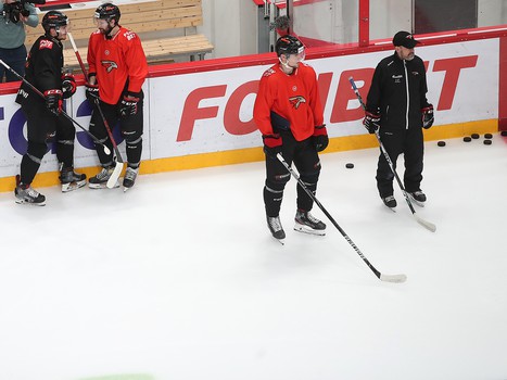 Раскатка «Авангарда» перед четвёртым матчем серии с «Ак Барсом»