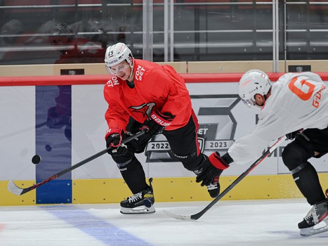 Тренировка «Авангарда» на G-Drive Арене