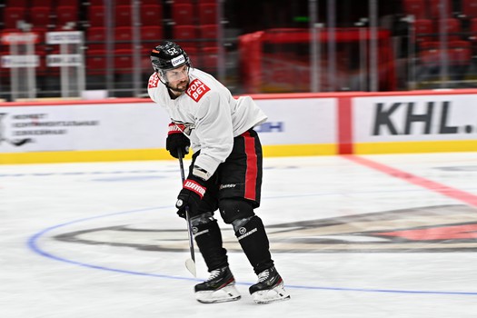 Раскатка «Авангарда» перед третьим матчем финала Востока с «Ак Барсом»