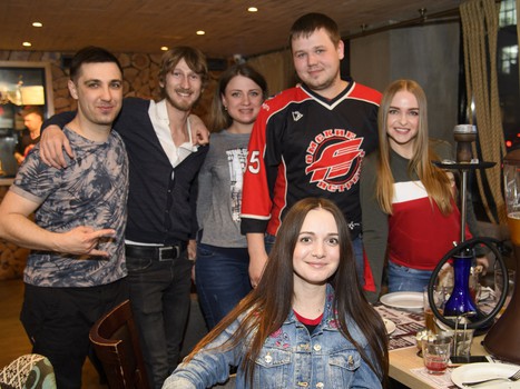 31.03.2019. Фан-зоны "Авангарда" в Омске 