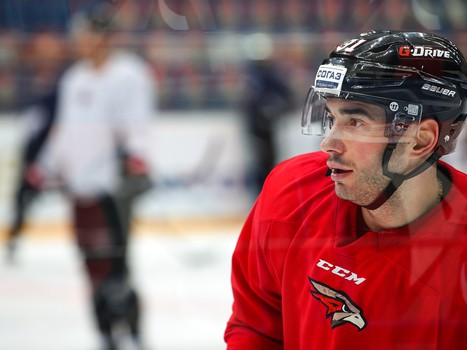 Раскатка «Авангарда» перед первым матчем серии с «Ак Барсом»