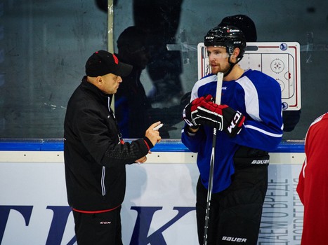 "Авангард" тренируется в Магнитогорске перед стартом Мемориала И.Х.Ромазана