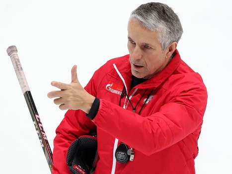 Раскатка «Авангарда» перед матчем с «Адмиралом»