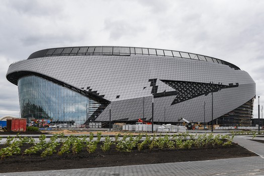 Строительство «G-Drive Арены»: итоги июня