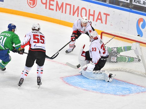 05.03.2018. "Салават Юлаев" - "Авангард" 2:7