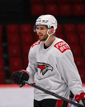 Тренировка «Авангарда» в Омске