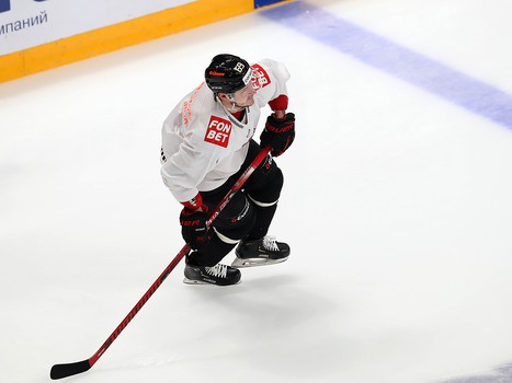 Раскатка «Авангарда» перед матчем с «Магниткой»