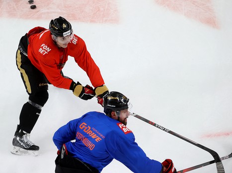 Тренировка «Авангарда» в Балашихе