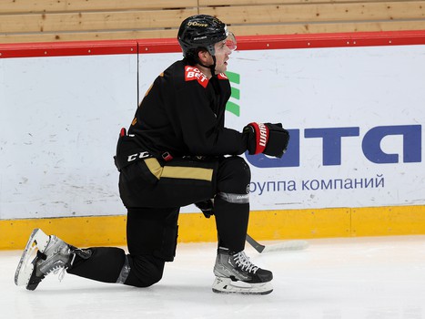 Раскатка «Авангарда» перед матчем с «Сибирью»