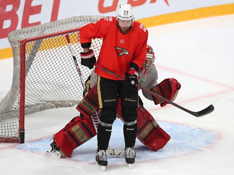 Открытая тренировка «Авангарда» перед вторым раундом плей-офф