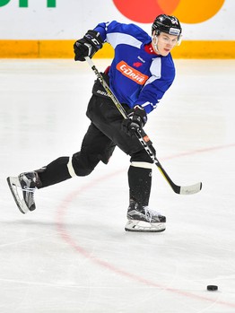 Раскатка "Авангарда" перед матчем с "Салаватом Юлаевым"