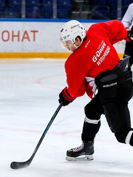 Раскатка «Авангарда» перед выездным матчем со «Спартаком»