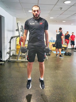 Первая тренировка Боба Хартли с "Авангардом"