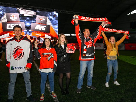 01.09.2019. Фан-зона «Авангарда» на «Красной Звезде»