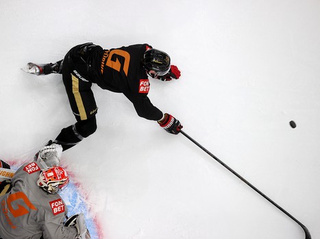 Тренировка «Авангарда» в Балашихе