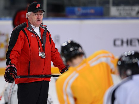 Раскатка "Авангарда" перед матчем со "Спартаком" 16.01.2014