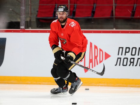 Раскатка «Авангарда» перед матчем с «Амуром»