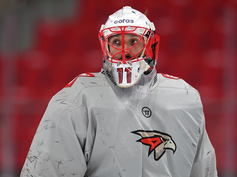 Раскатка «Авангарда» перед первым матчем серии с «Металлургом»